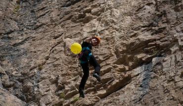 Mountaineering camp for teenagers